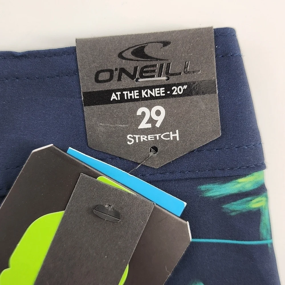 O'Neill NWT Hyperfreak Hydro Wanderer Board Shorts Swim Trunks Surf Swim Mens 29